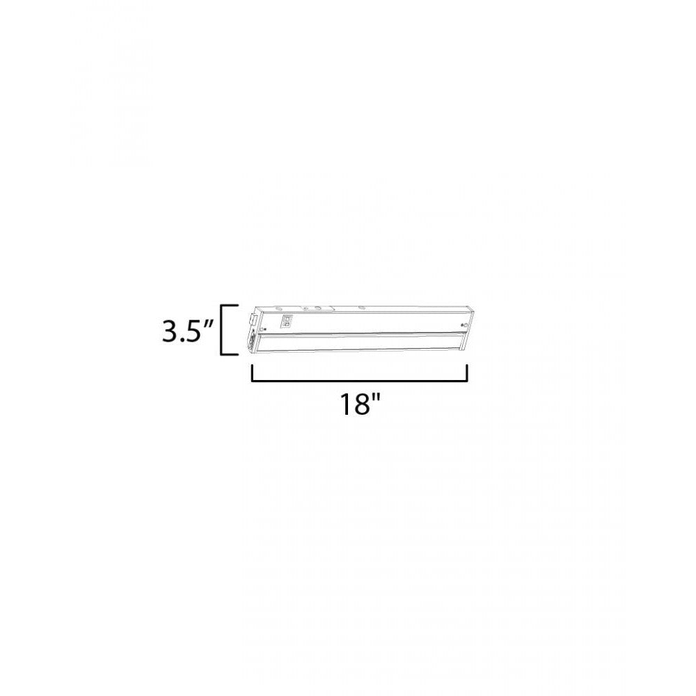 Maxim Lighting COUNTERMAX 5K 89864SN Undercabinet Traditional - Nickel