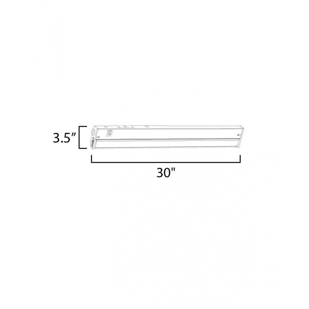 Maxim Lighting COUNTERMAX 5K 89866SN Undercabinet Traditional - Nickel