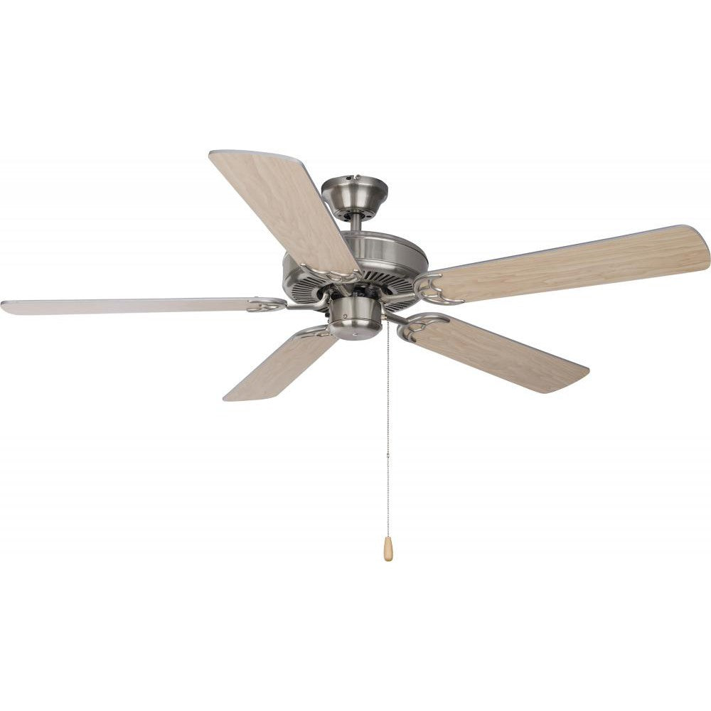 Maxim Lighting BASIC-MAX 89905SNSM Fan Contemporary - Nickel