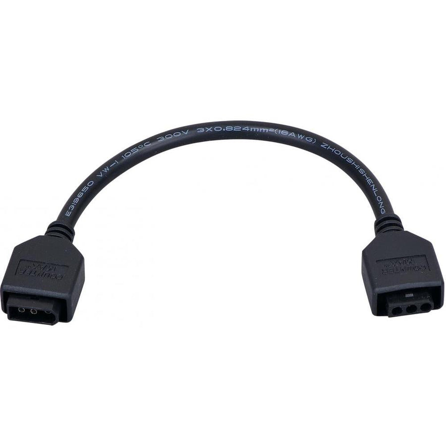 Maxim Lighting 89951BK CounterMax MXInterLink5 9 Connector Cord for Under Cabinet Lights - Black