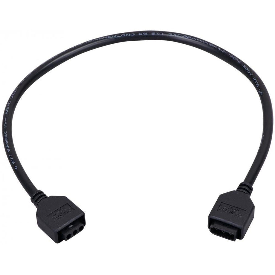 Maxim Lighting 89952BK CounterMax MXInterLink5 18 Connector Cord for Under Cabinet Lights - Black