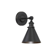 Glenn 1-Light Adjustable Wall Sconce in Classic Bronze