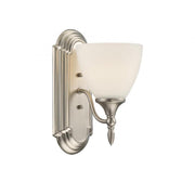 Herndon 1-Light Wall Sconce in Satin Nickel