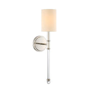 Fremont 1-Light Wall Sconce in Polished Nickel