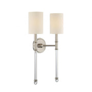 Fremont 2-Light Wall Sconce in Satin Nickel