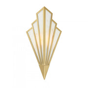 Rivage 1-Light LED Wall Sconce in Warm Brass