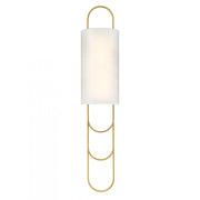 Tartine 1-Light LED Wall Sconce in Warm Brass