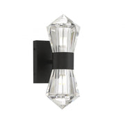 Dryden 2-Light LED Wall Sconce in Matte Black