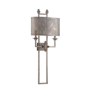 Structure 2-Light Wall Sconce in Aged Steel