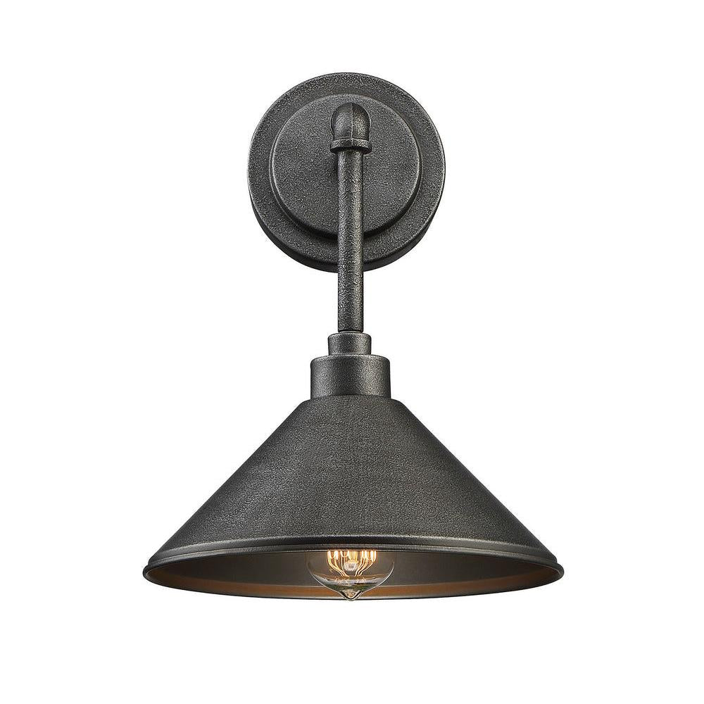 Dansk 1-Light Wall Sconce in Galvanized Metal