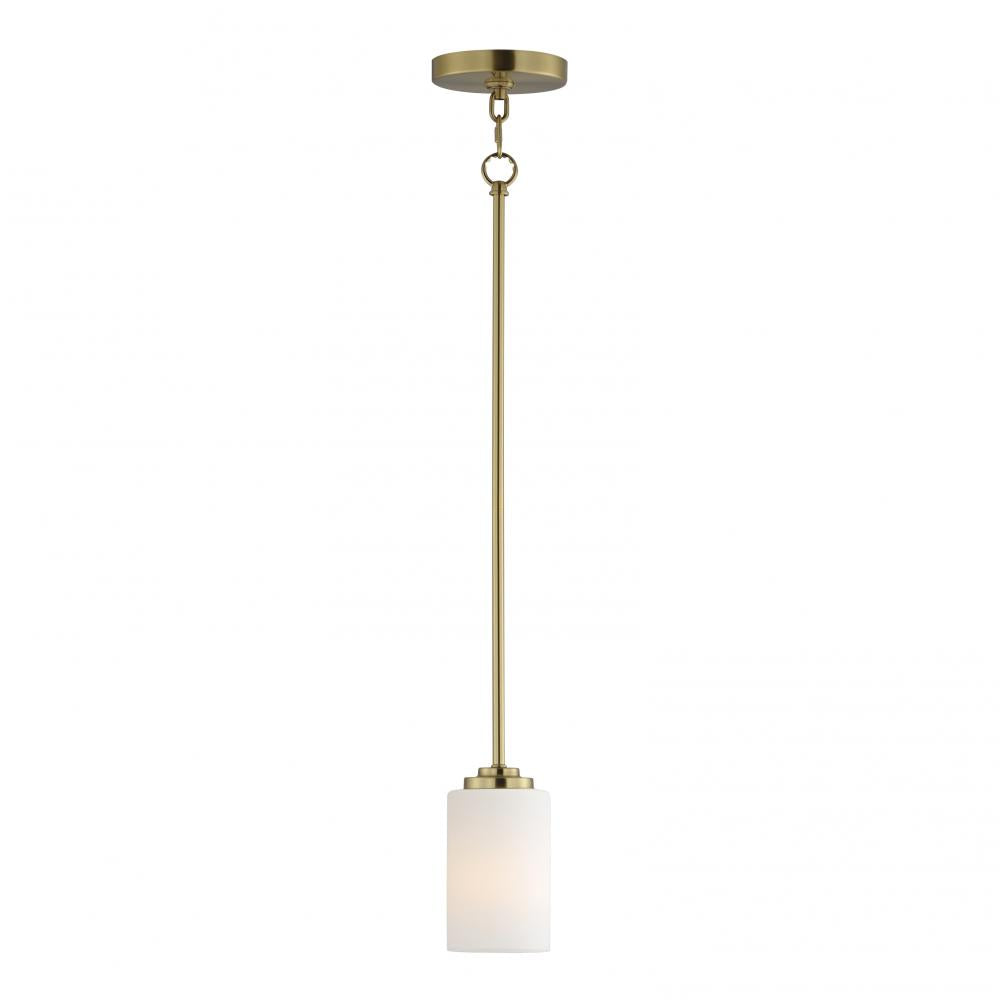 Maxim Lighting DEVEN 90030SWSBR Pendant Contemporary - Brass