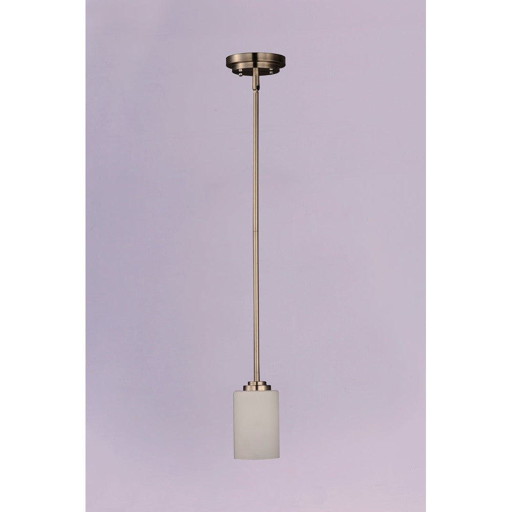 Maxim Lighting DEVEN 90030SWSN Mini Pendant Contemporary - Nickel