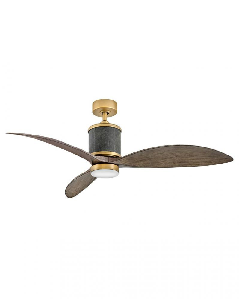 Hinkley Lighting MERRICK 900360FHB-LDD Fan Nautical - Heritage Brass