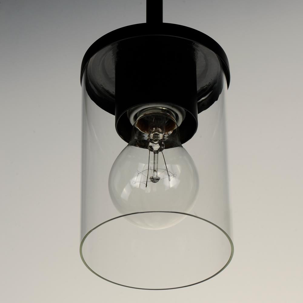 Maxim Lighting CORONA 90200CLBK Mini Pendant Contemporary - Black