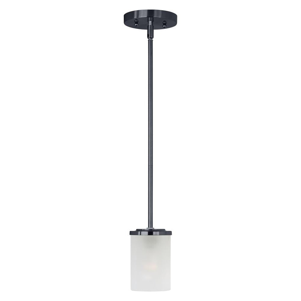 Maxim Lighting CORONA 90200FTBK Mini Pendant Contemporary - Black