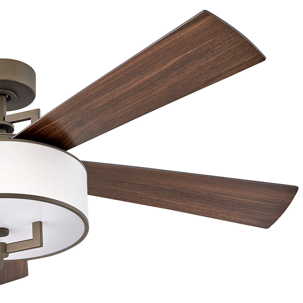 Hinkley Lighting HAMPTON 903056FMM-LID Fan Contemporary - Metallic Matte Bronze