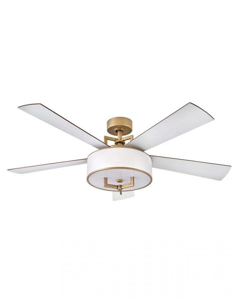 Hinkley Lighting HAMPTON 903056FHB-LID Fan Contemporary - Heritage Brass