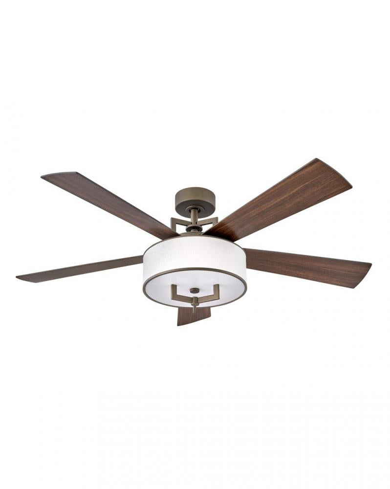 Hinkley Lighting HAMPTON 903056FMM-LID Fan Contemporary - Metallic Matte Bronze