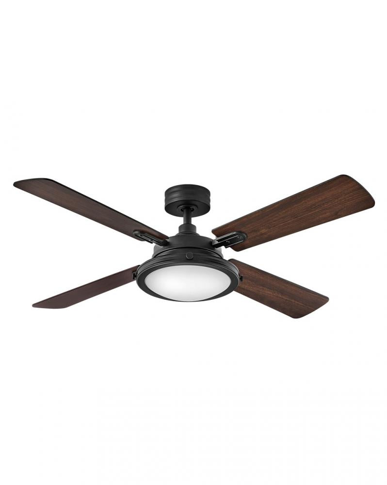 Hinkley Lighting COLLIER 903254FMB-LID Fan Mid Century Modern - Matte Black