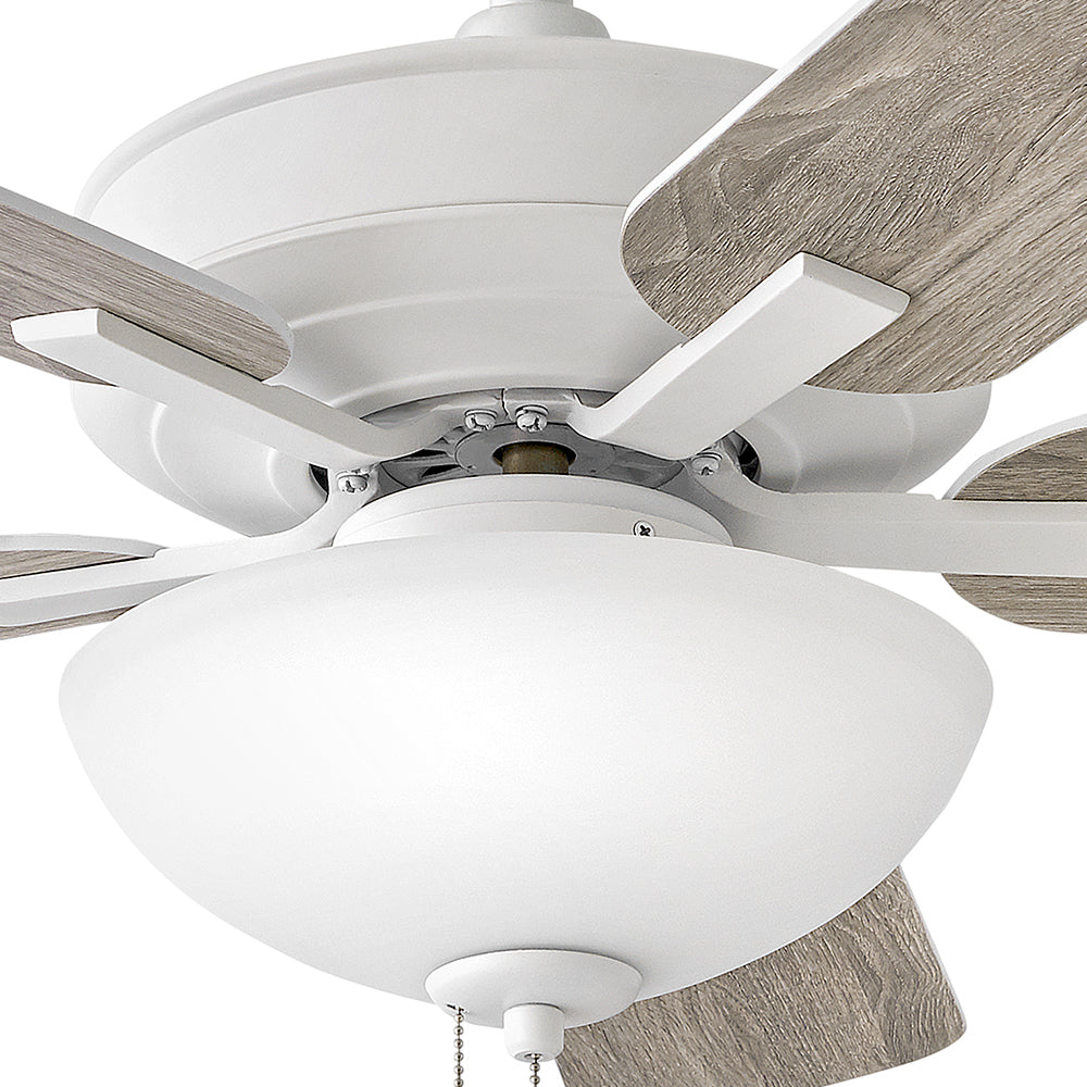 Hinkley Lighting METRO ILLUMINATED 903352FCW-LIA Fan Traditional - Chalk White