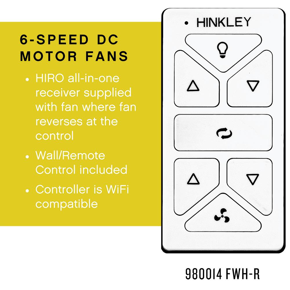 Hinkley Lighting NEO 905452FMW-LDD Fan Modern - Matte White