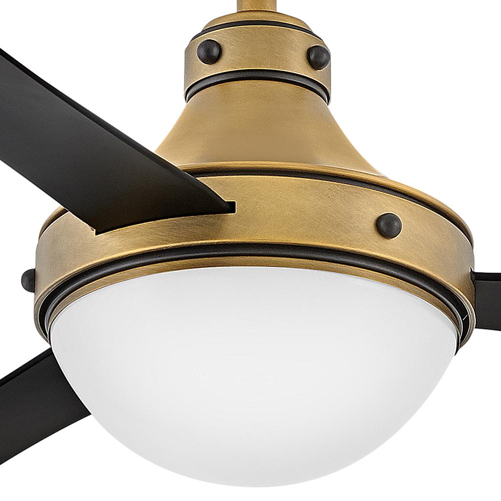 Hinkley Lighting OLIVER 905950FHB-LWD Fan Traditional - Heritage Brass