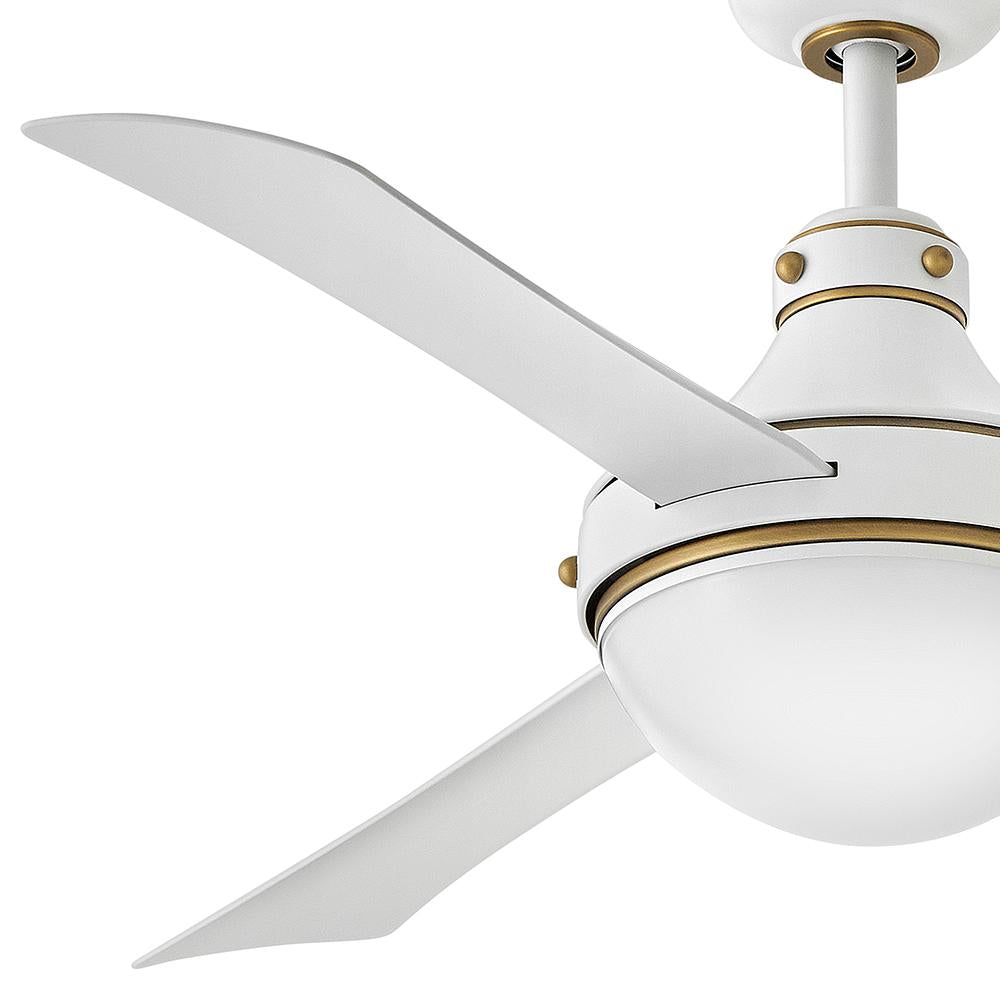 Hinkley Lighting OLIVER 905950FMW-LWD Fan Traditional - Matte White