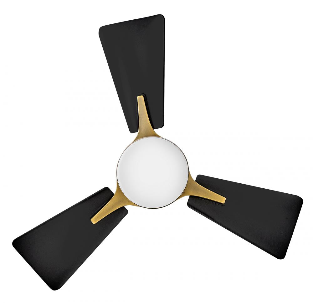 Hinkley Lighting ATOM 906030FHB-LDA Fan Traditional - Heritage Brass