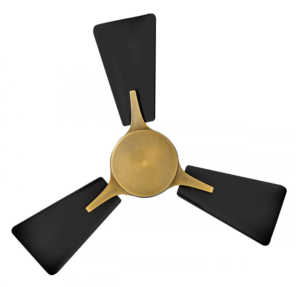 Hinkley Lighting ATOM 906030FHB-LDA Fan Traditional - Heritage Brass