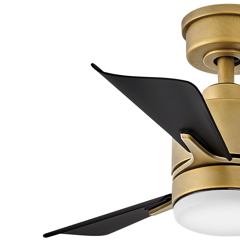 Hinkley Lighting ATOM 906030FHB-LDA Fan Traditional - Heritage Brass