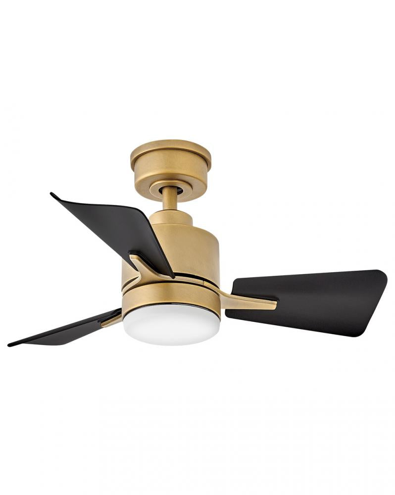 Hinkley Lighting ATOM 906030FHB-LDA Fan Traditional - Heritage Brass