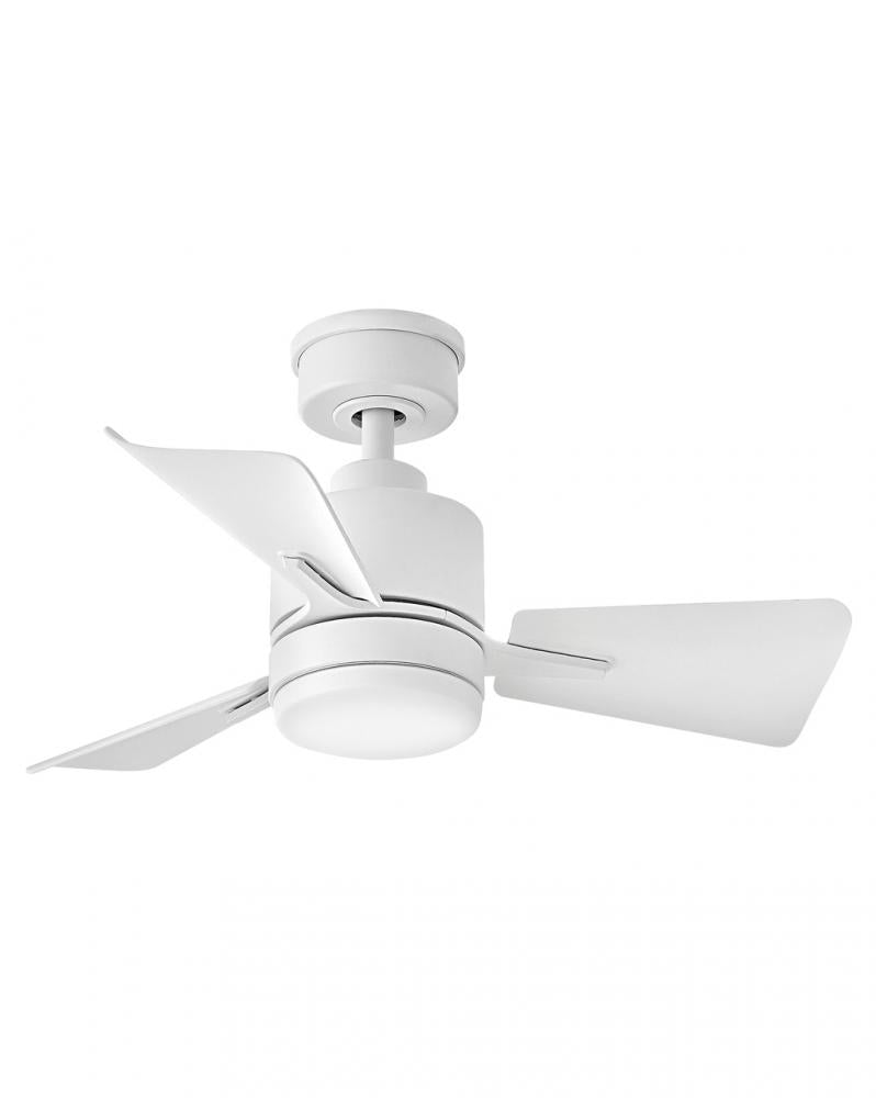 Hinkley Lighting ATOM 906030FMW-LDA Fan Traditional - Matte White