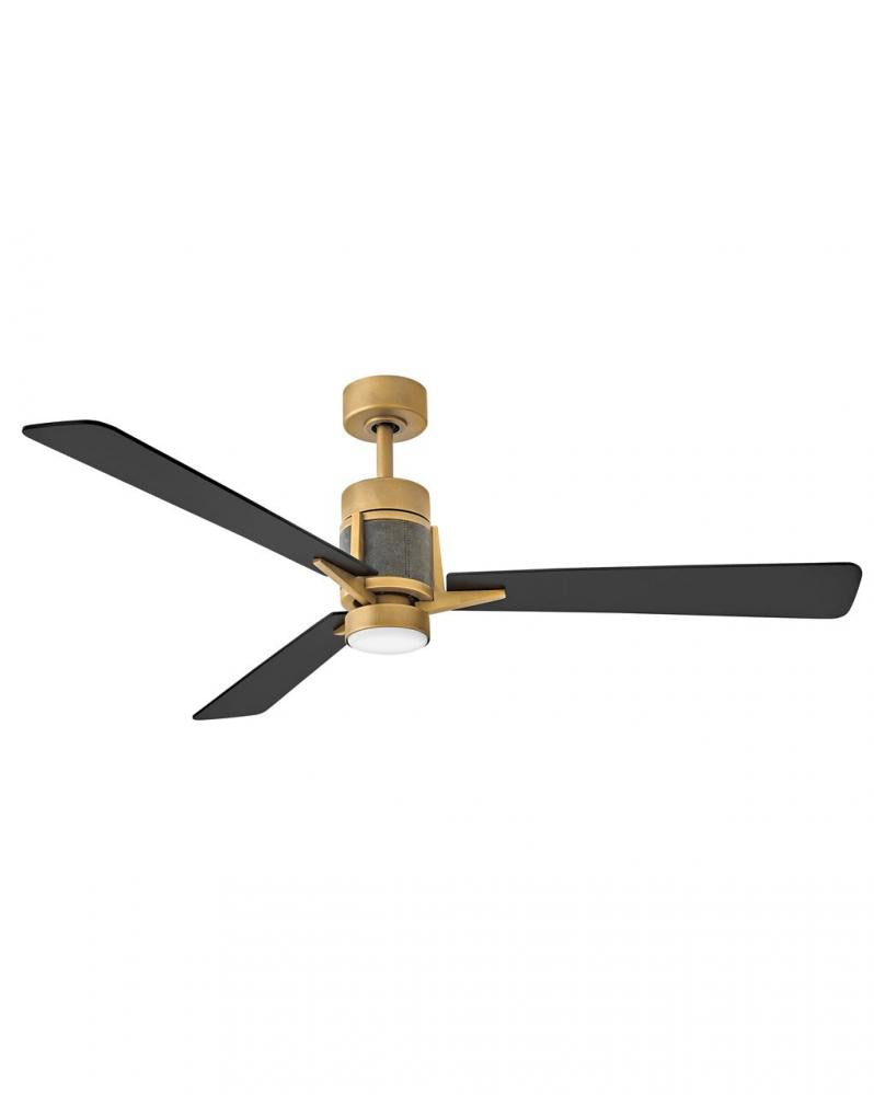 Hinkley Lighting ATTICUS 906256FHB-LDD Fan Modern - Heritage Brass