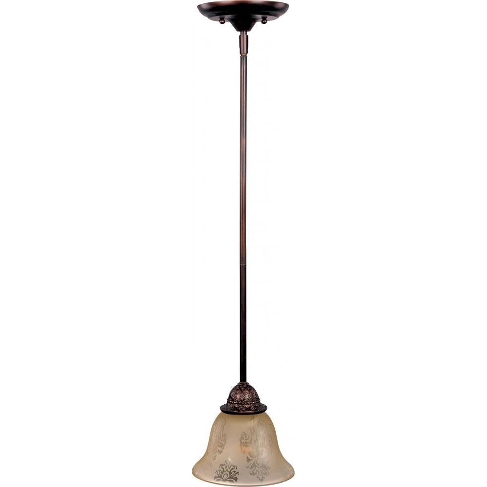Maxim Lighting 91049SAOI Symphony 7 Inch Mini Pendant – Oil Rubbed Bronze