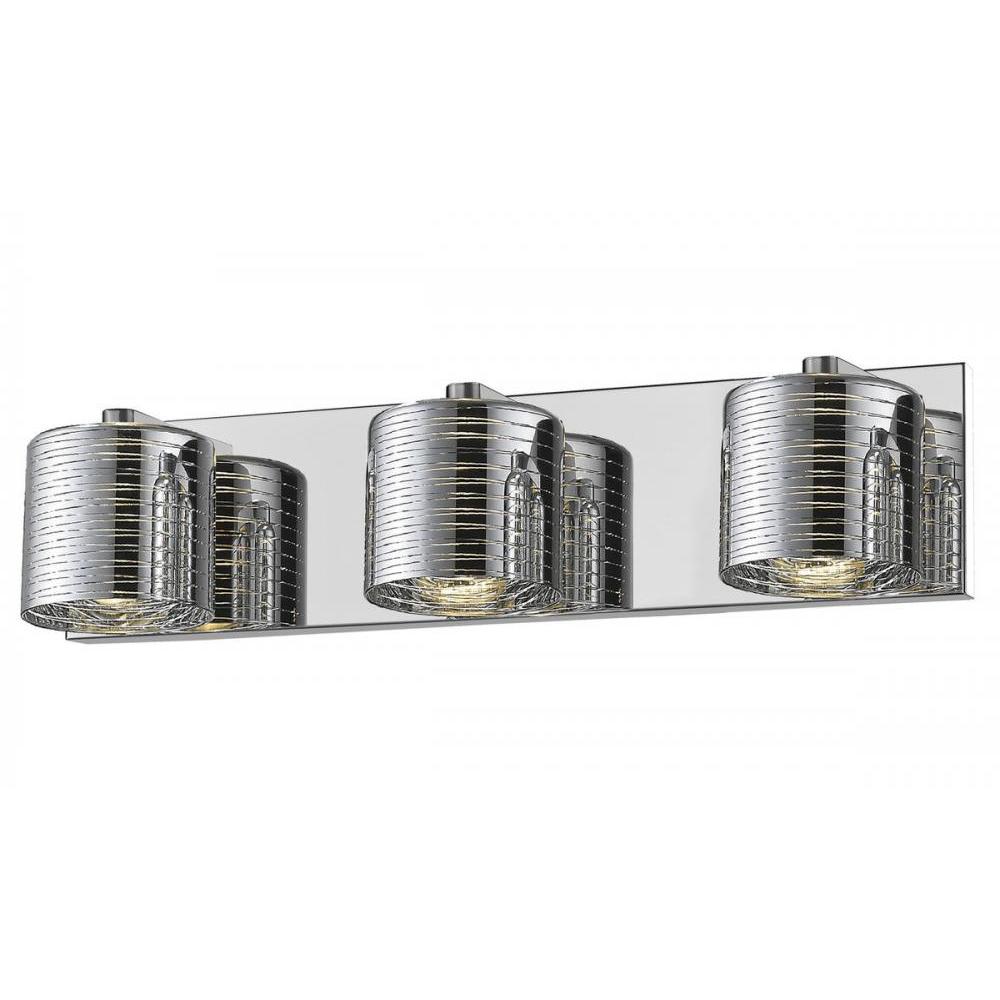 3 Light Vanity-Chrome