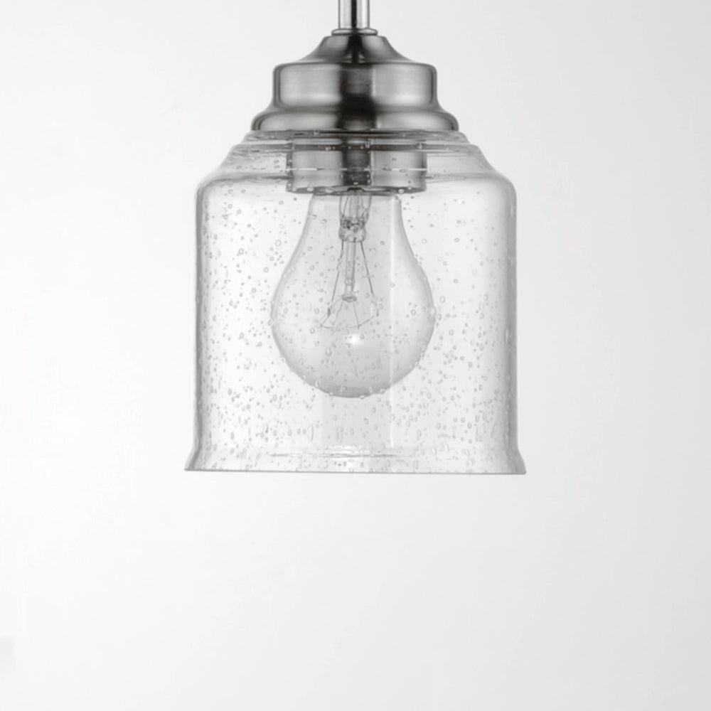 Maxim Lighting ACADIA 91260CDSN Pendant Modern - Nickel