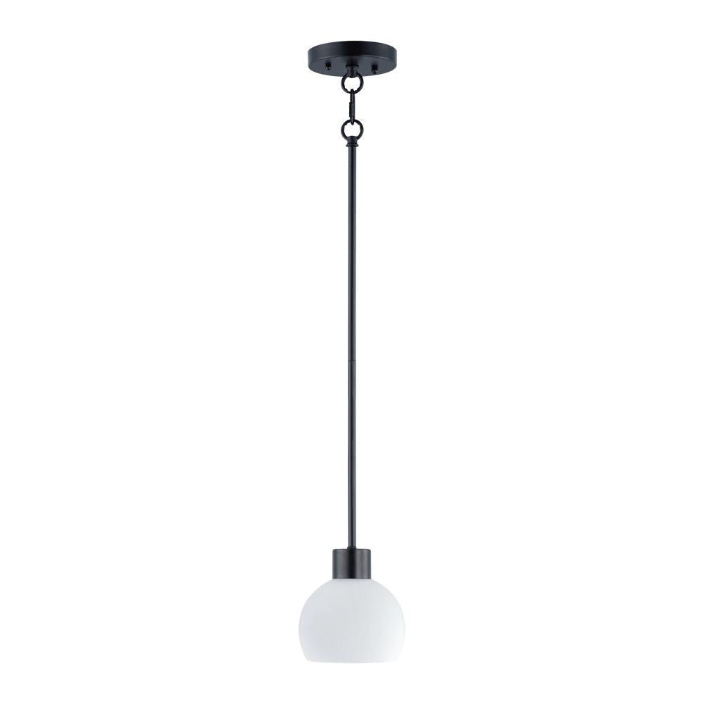 Maxim Lighting CORALINE 91270SWBK Mini Pendant Country Rustic - Black