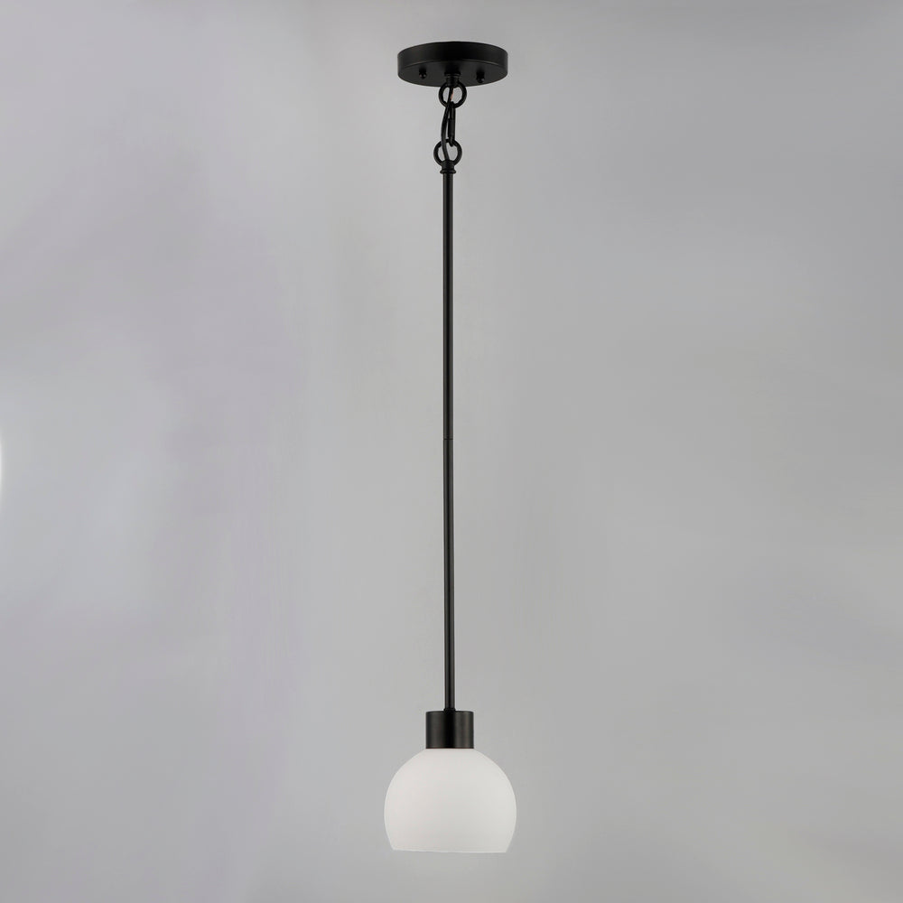 Maxim Lighting CORALINE 91270SWBK Mini Pendant Country Rustic - Black