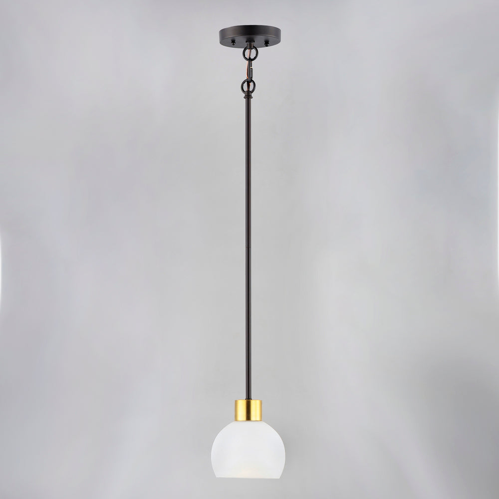 Maxim Lighting CORALINE 91270SWBZSBR Mini Pendant Country Rustic - Brass