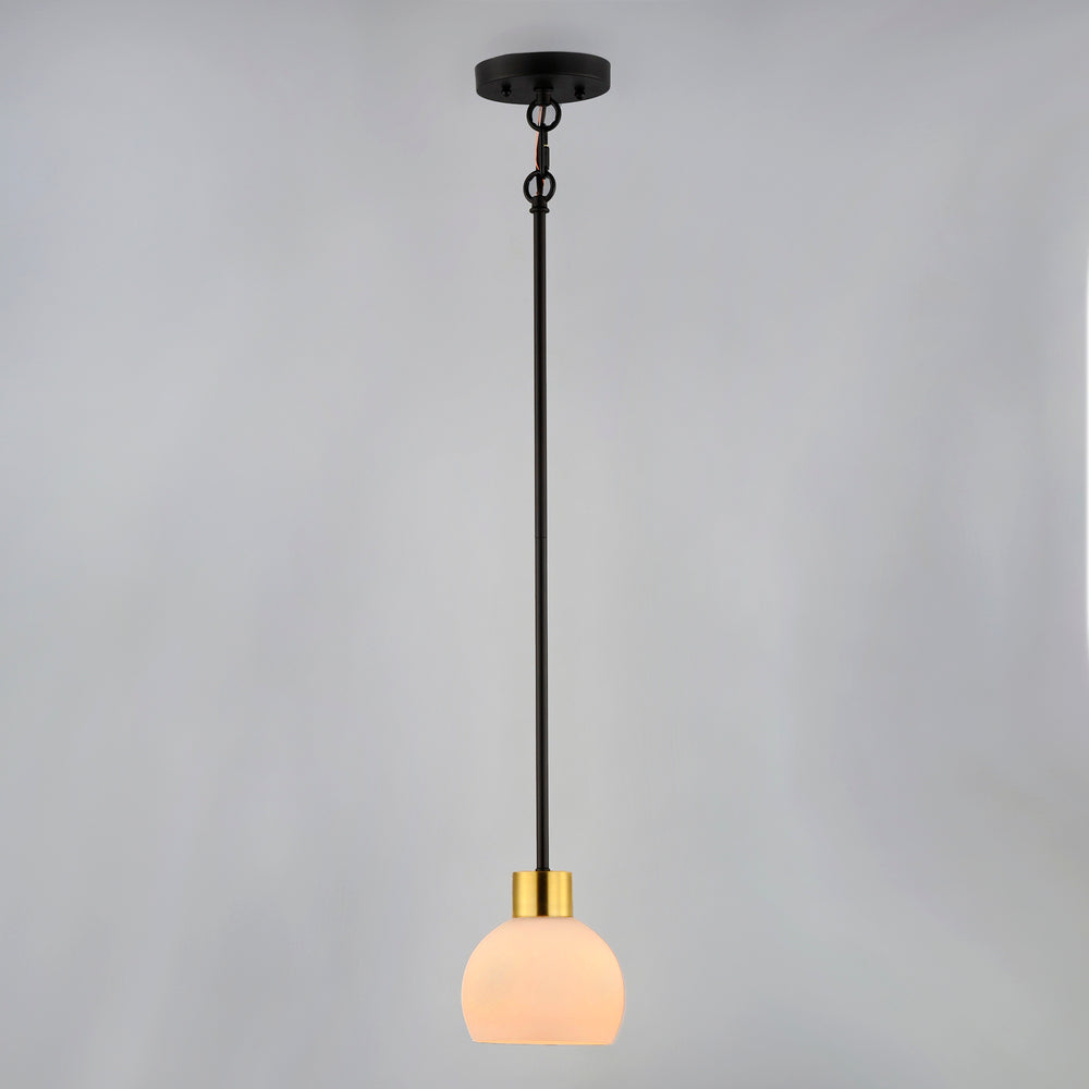 Maxim Lighting CORALINE 91270SWBZSBR Mini Pendant Country Rustic - Brass