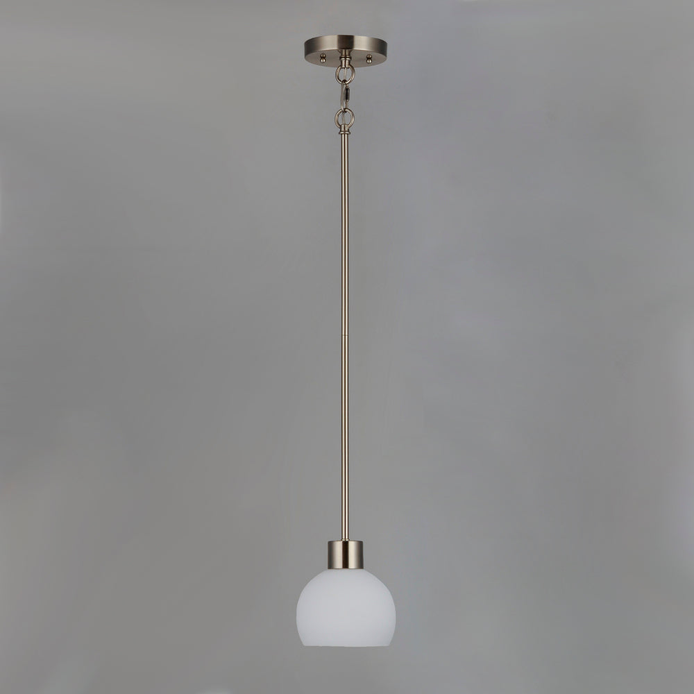 Maxim Lighting CORALINE 91270SWSN Mini Pendant Country Rustic - Nickel