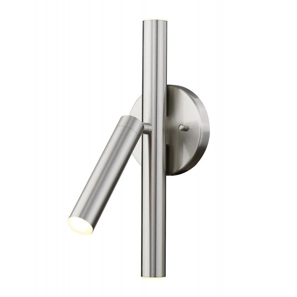 3 Light Wall Sconce-Brushed Nickel