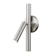 3 Light Wall Sconce-Brushed Nickel