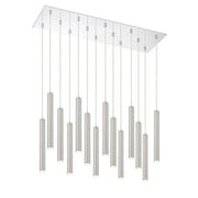 14 Light Chandelier-Brushed Nickel
