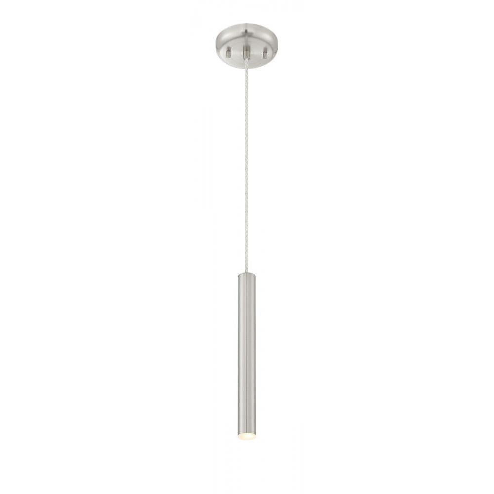 1 Light Pendant-Brushed Nickel