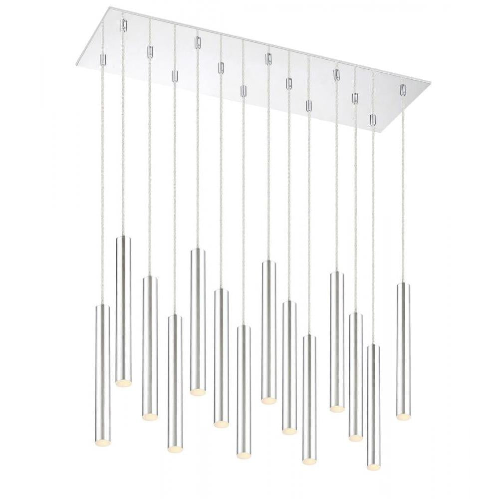 14 Light Chandelier-Chrome