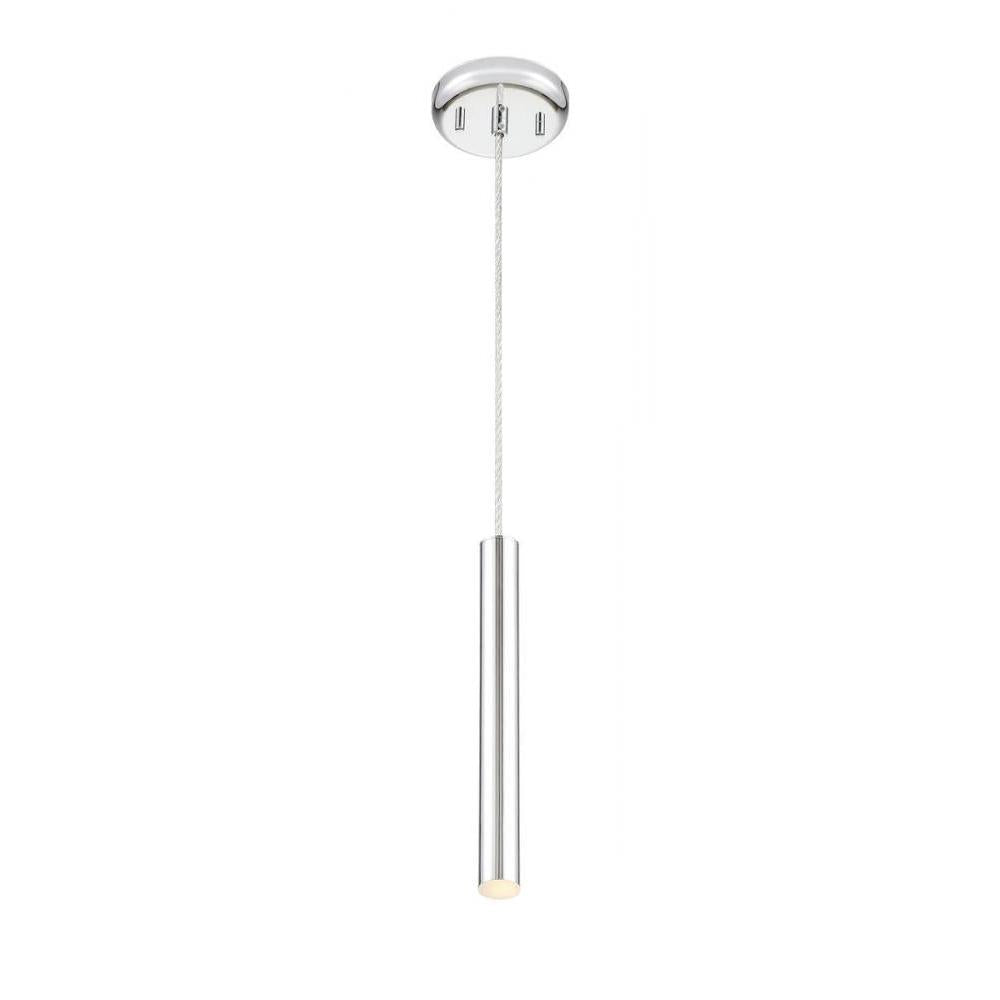 1 Light Pendant-Chrome