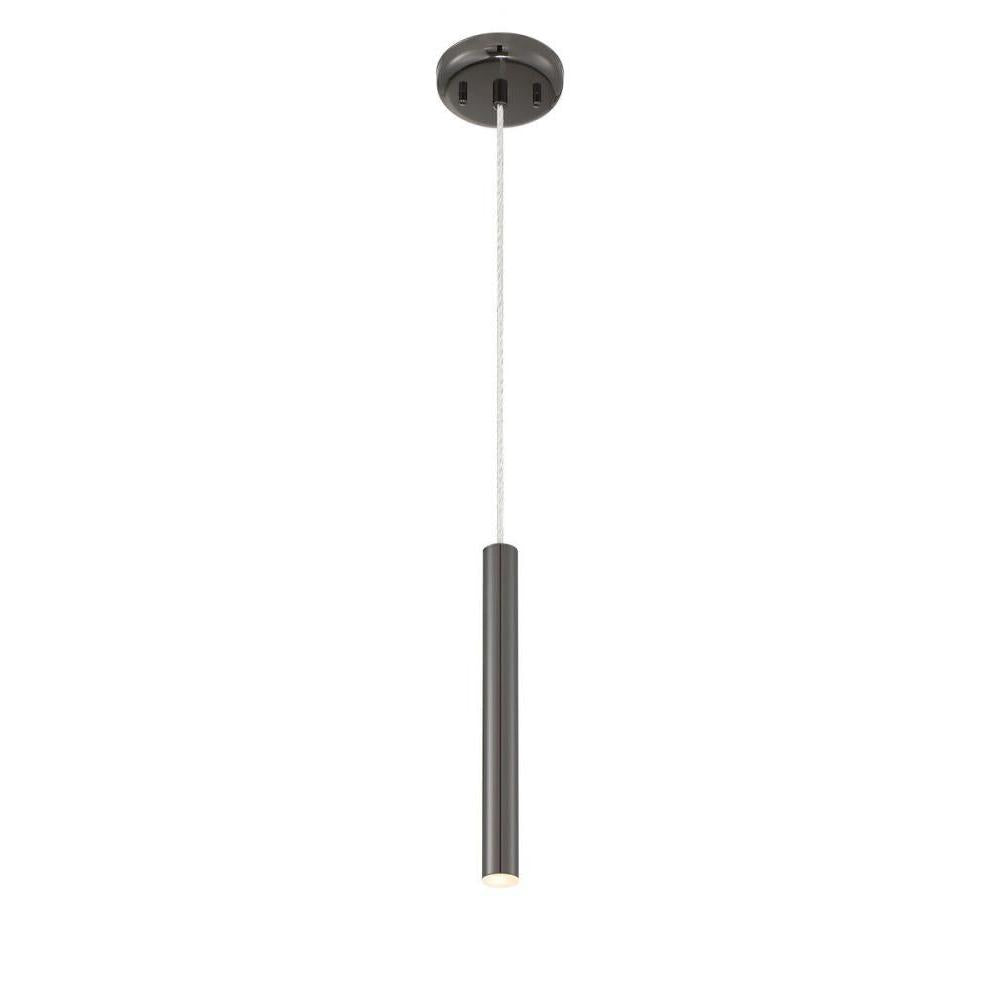 1 Light Pendant-Pearl Black