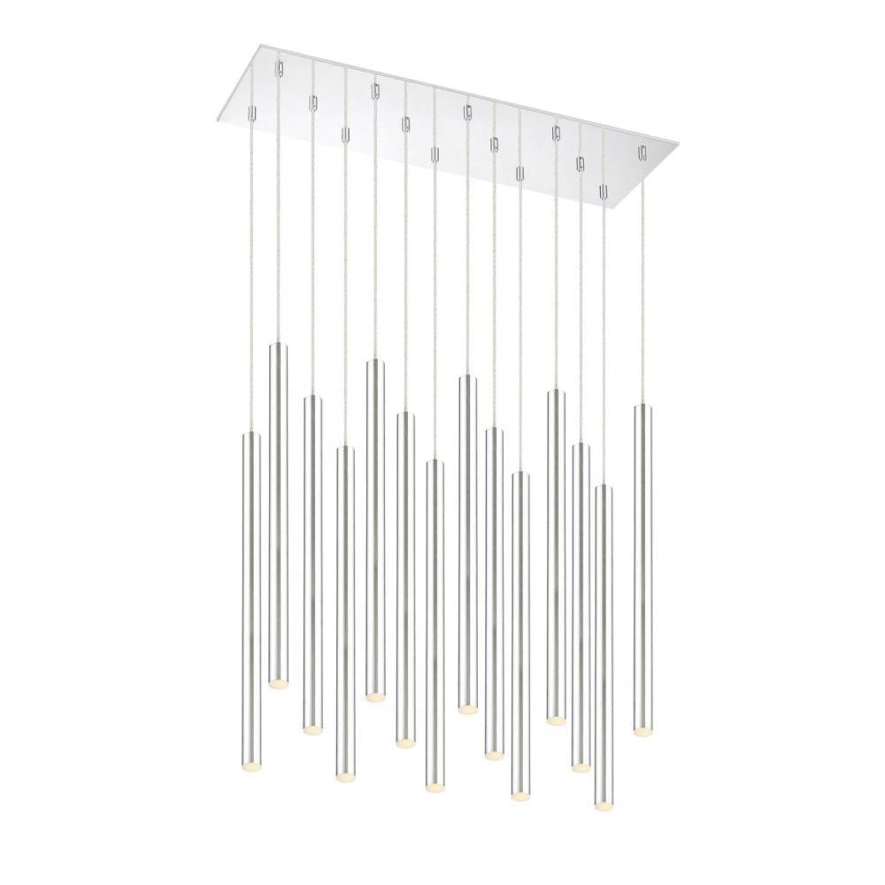 14 Light Chandelier-Chrome