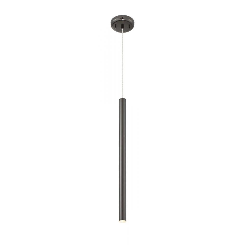 1 Light Pendant-Pearl Black